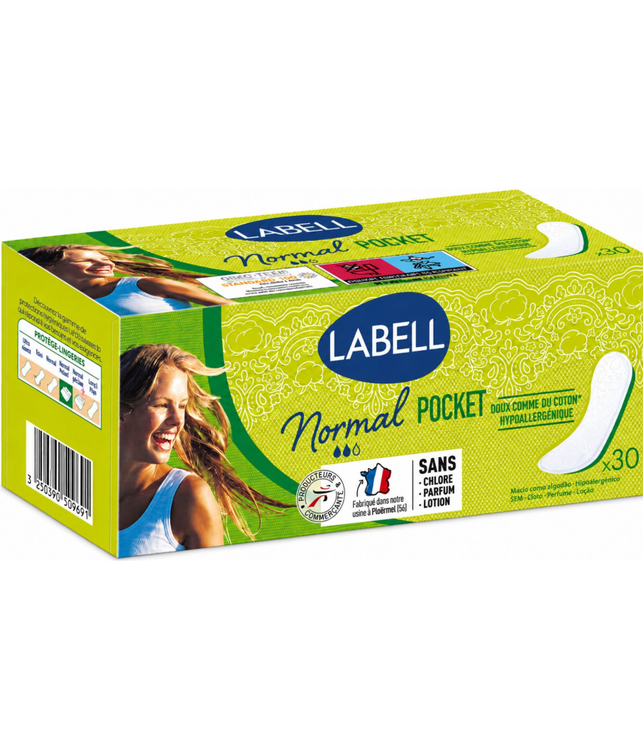 PROTÈGE SLIP LABELL POCKET CONFORT PLIE X30