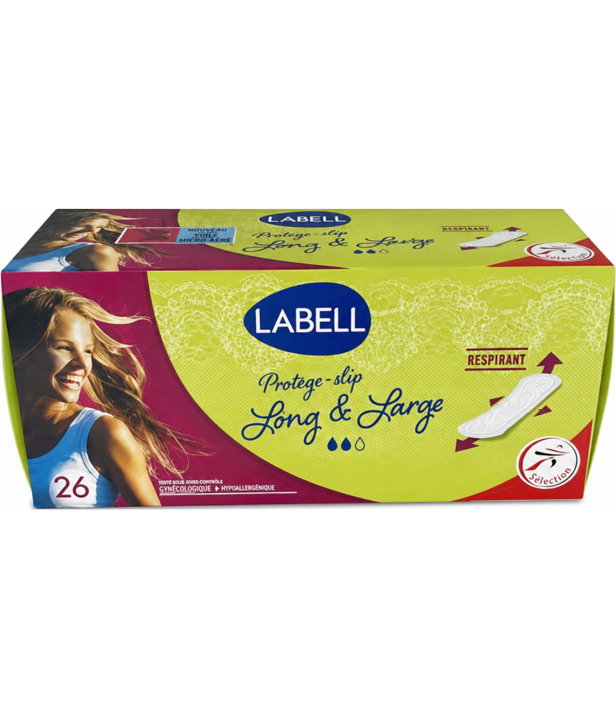 PROTÈGE SLIP LABELL LONG ET LARGE X26