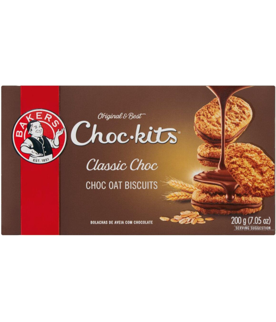 BISCOUNTS CLASSIC CHOC-KITS BAKERS 200G