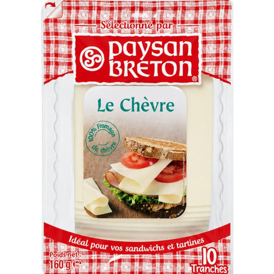 FROMAGE PAYSANS BRETON LE CHÈVRE TRANCHE 160G