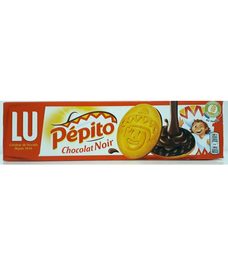 PEPITO CHOCOLAT NOIR LU 20 BISCUITS 192G