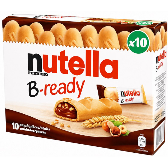 BISCUITS NUTELLA B-READY 220G