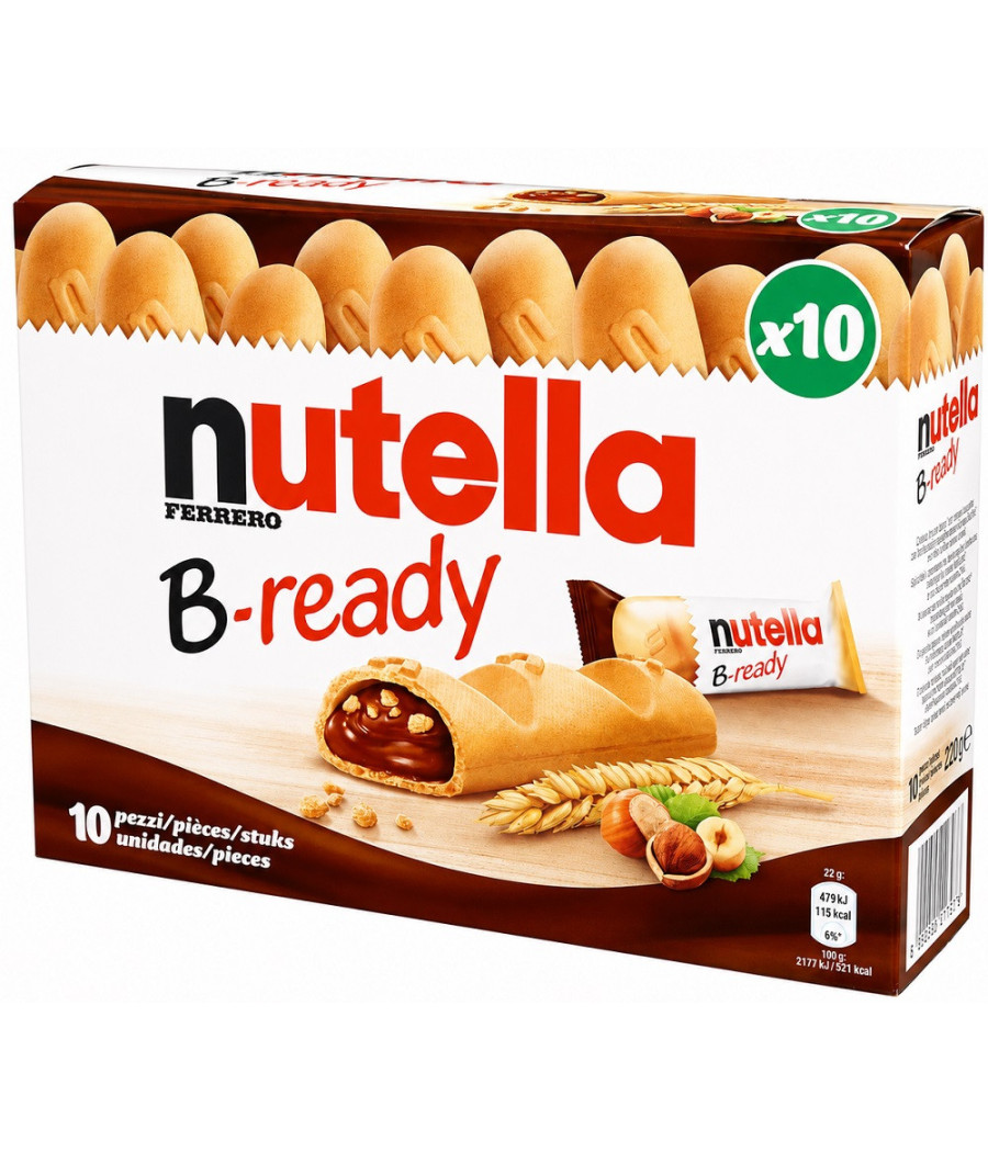 BISCUITS NUTELLA B-READY 220G