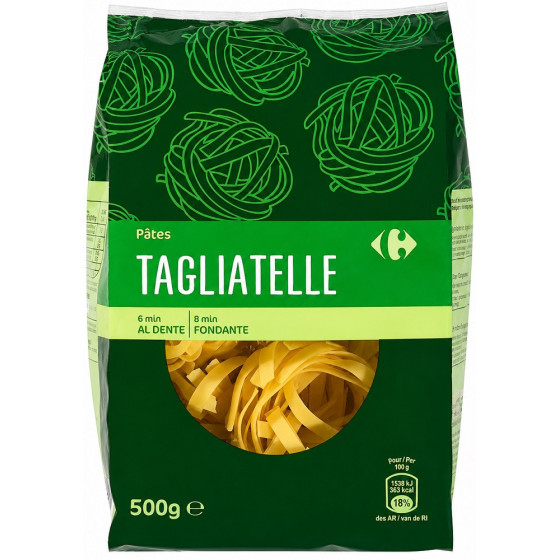 PÂTES CARREFOUR TAGLIATELLES 500G