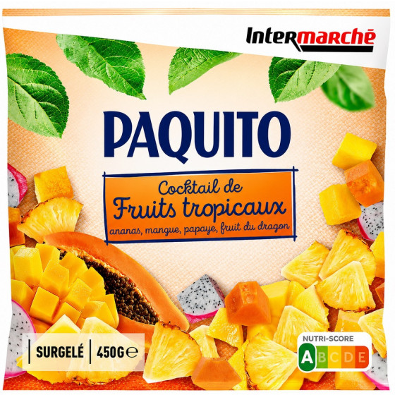 FRUITS SURGELÉS PAQUITO TROPICAUX 450G