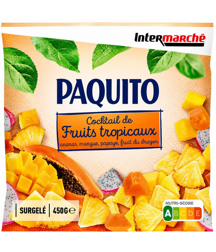 FRUITS SURGELÉS PAQUITO TROPICAUX 450G