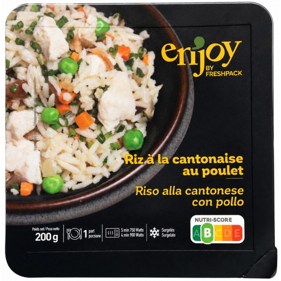 RIZ CANTONAIS POULET ENJOY BY FRESHPACK 200G