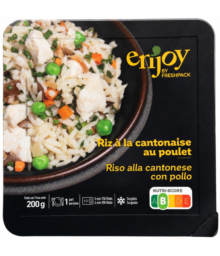 RIZ CANTONAIS POULET ENJOY BY FRESHPACK 200G