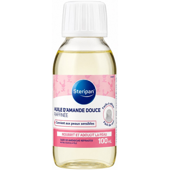 HUILE D'AMANDE DOUCE STERIPAN RAFFINÉE 100ML
