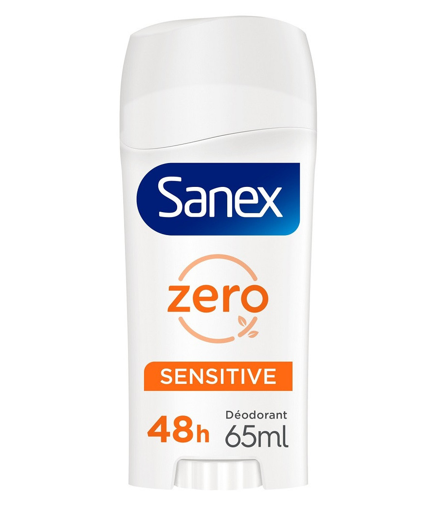 DÉODORANT STICK SANEX 0% SENSITIVE 65ML