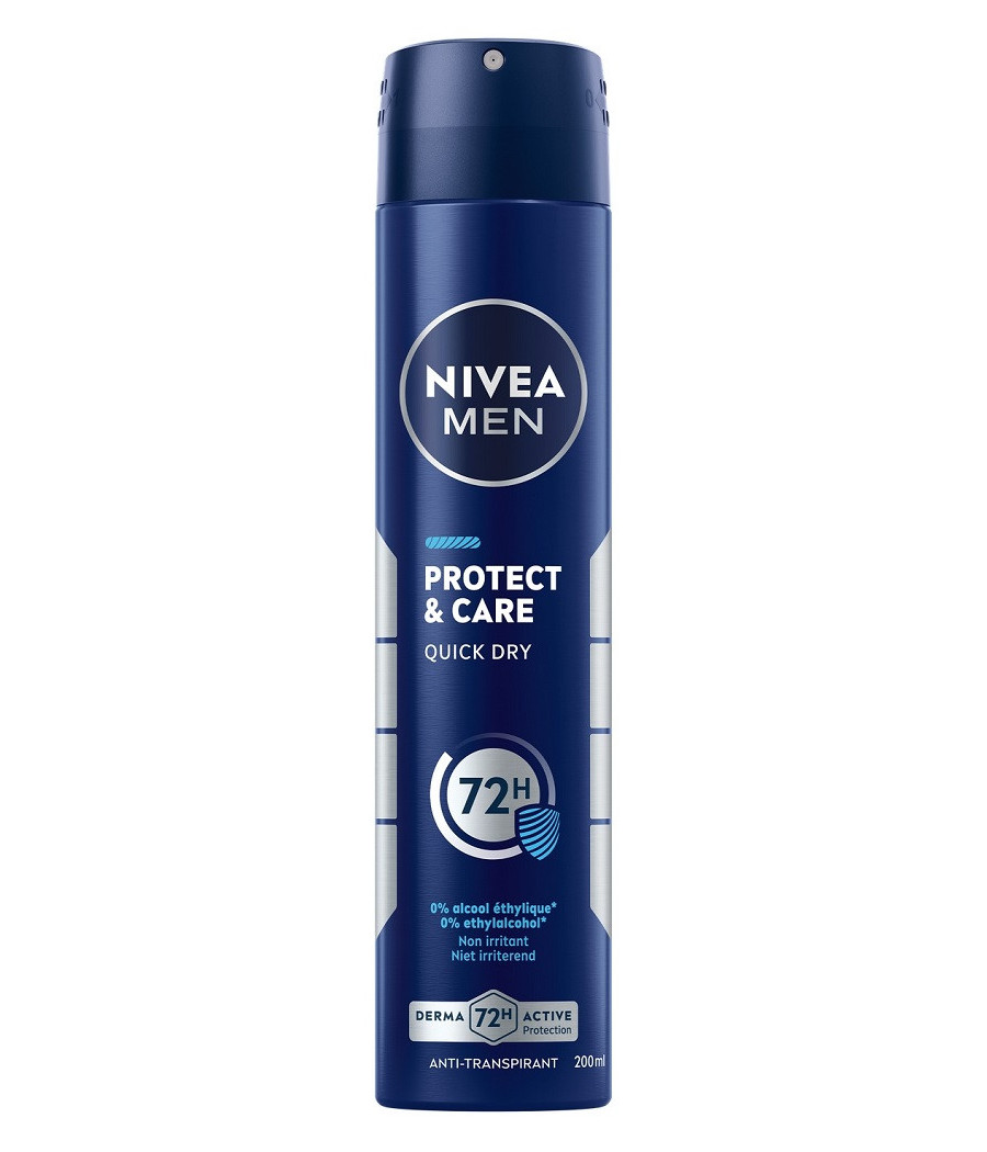 DÉODORANT NIVEA MEN PROTECT CARE 72H 200ML