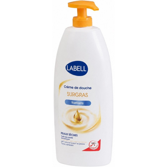 CRÈME DE DOUCHE LABELL SURGRAS PEAUX SÈCHES 750ML