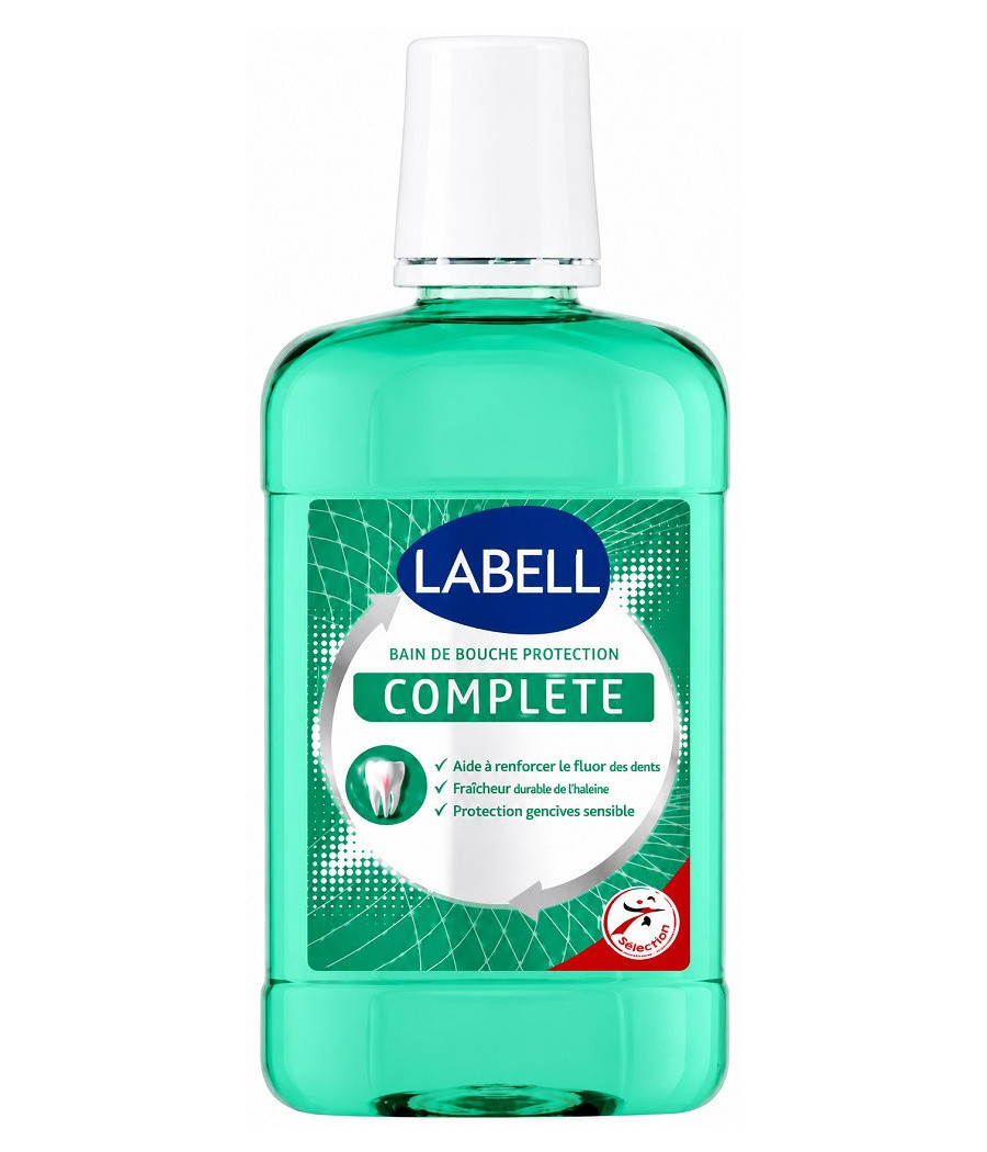 BAIN DE BOUCHE LABELL PROTECTION COMPLÈTE 500ML