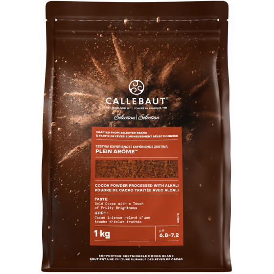 POUDRE DE CACAO CALLEBAUT PLEIN ARÔME 1 KG