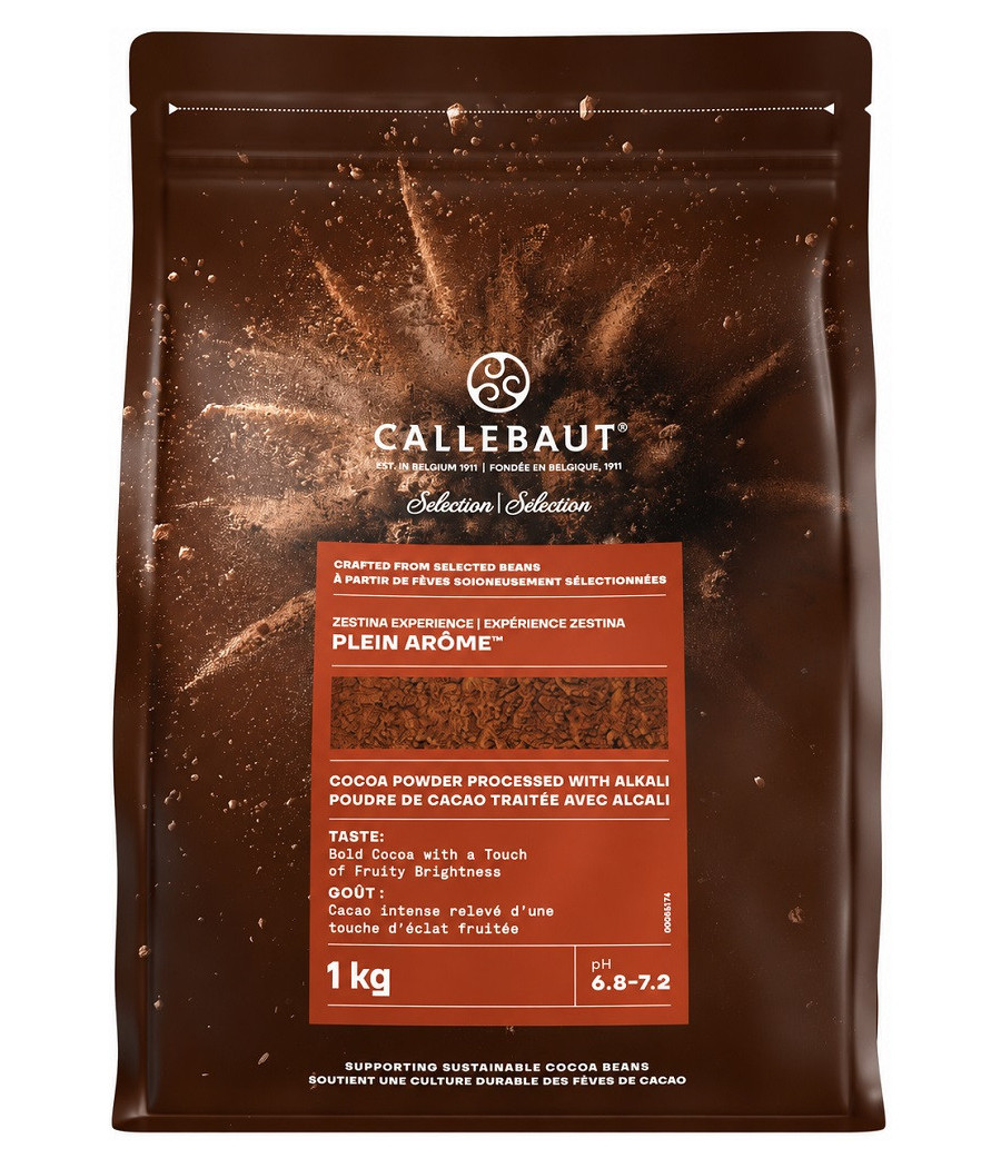 POUDRE DE CACAO CALLEBAUT PLEIN ARÔME 1 KG