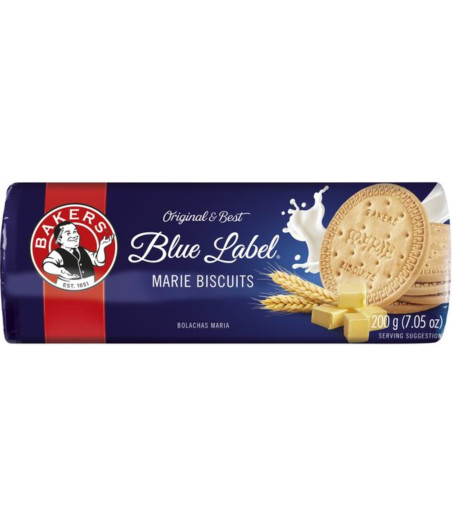 BISCUITS BLUE LABEL MARIE BAKERS 200G