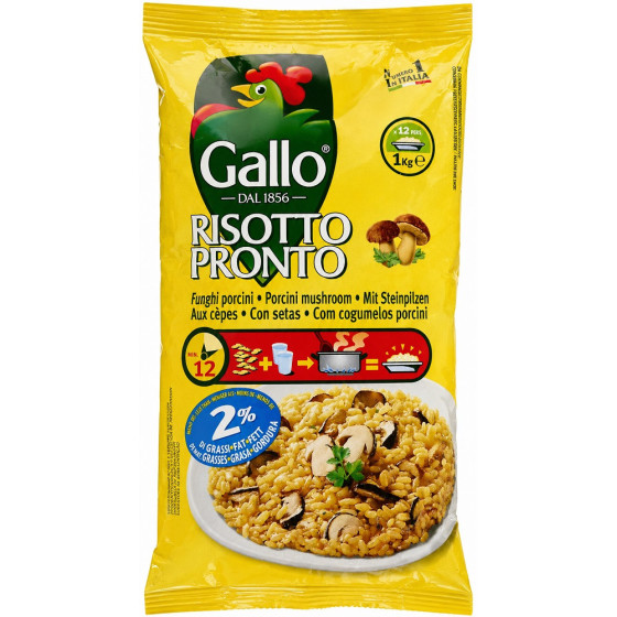 RISOTTO GALLO RISOTTO PRONTO CHAMPIGNON 1 KG