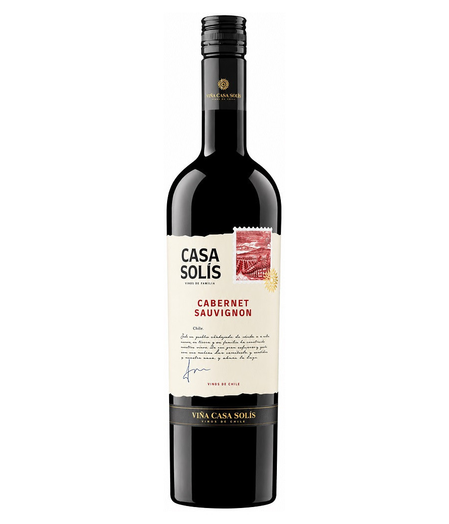 BOUTEILLE DE VIN VIÑA CASA SOLIS CABERNET SAUVIGNON 75CL