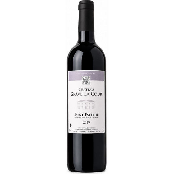 BOUTEILLE DE VIN CHÂTEAU GRAVE LA COUR SAINT ESTÈPHE 2019 75CL