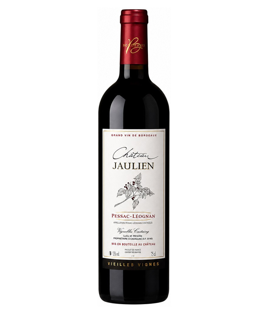 BOUTEILLE DE VIN CHÂTEAU JAULIEN PESSAC LÉOGNAN 75CL