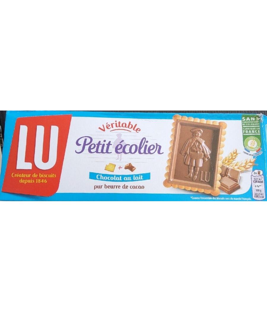 VERITABLE PETIT ECOLIER CHOCOLAT AU LAIT LU 12 x 12.5G