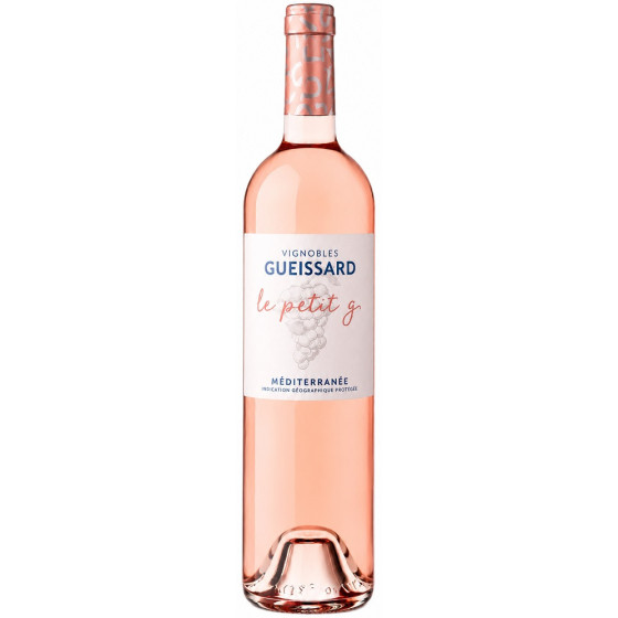 BOUTEILLE DE VIN ROSÉ VIGNOBLES GUEISSARD LE PETIT G 75CL