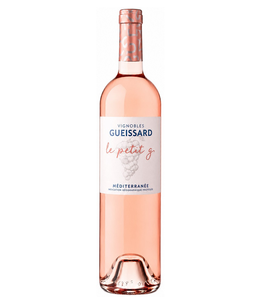 BOUTEILLE DE VIN ROSÉ VIGNOBLES GUEISSARD LE PETIT G 75CL