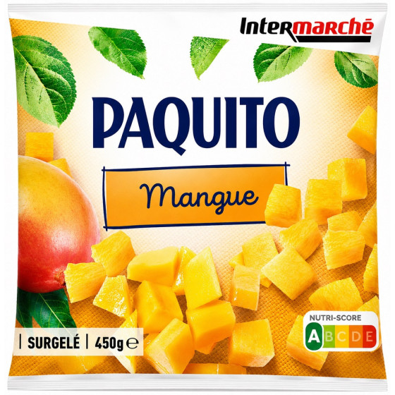 MANGUE SURGELÉE PAQUITO EN CUBE 450G