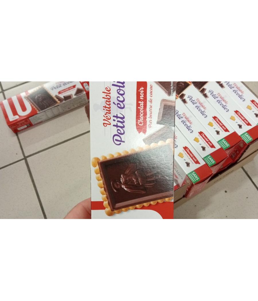 PETIT ECOLIER CHOCOLAT NOIR PUR BEURRE DE CACAO LU 150G