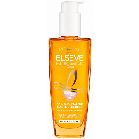 HUILE L'ORÉAL PARIS ELSEVE EXTRAORDINAIRE COCO 100ML