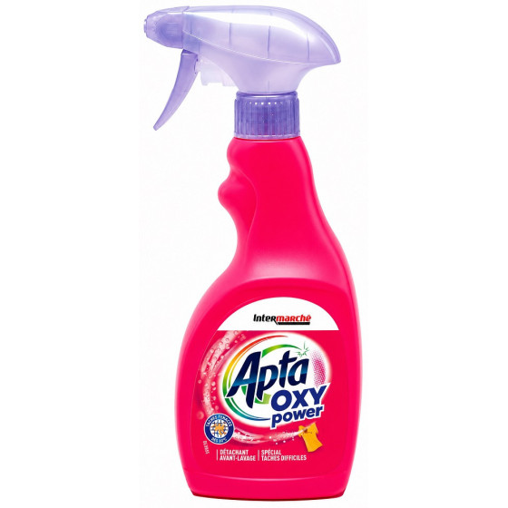 DÉTACHANT SPRAY APTA OXY POWER AVANT LAVAGE 500ML