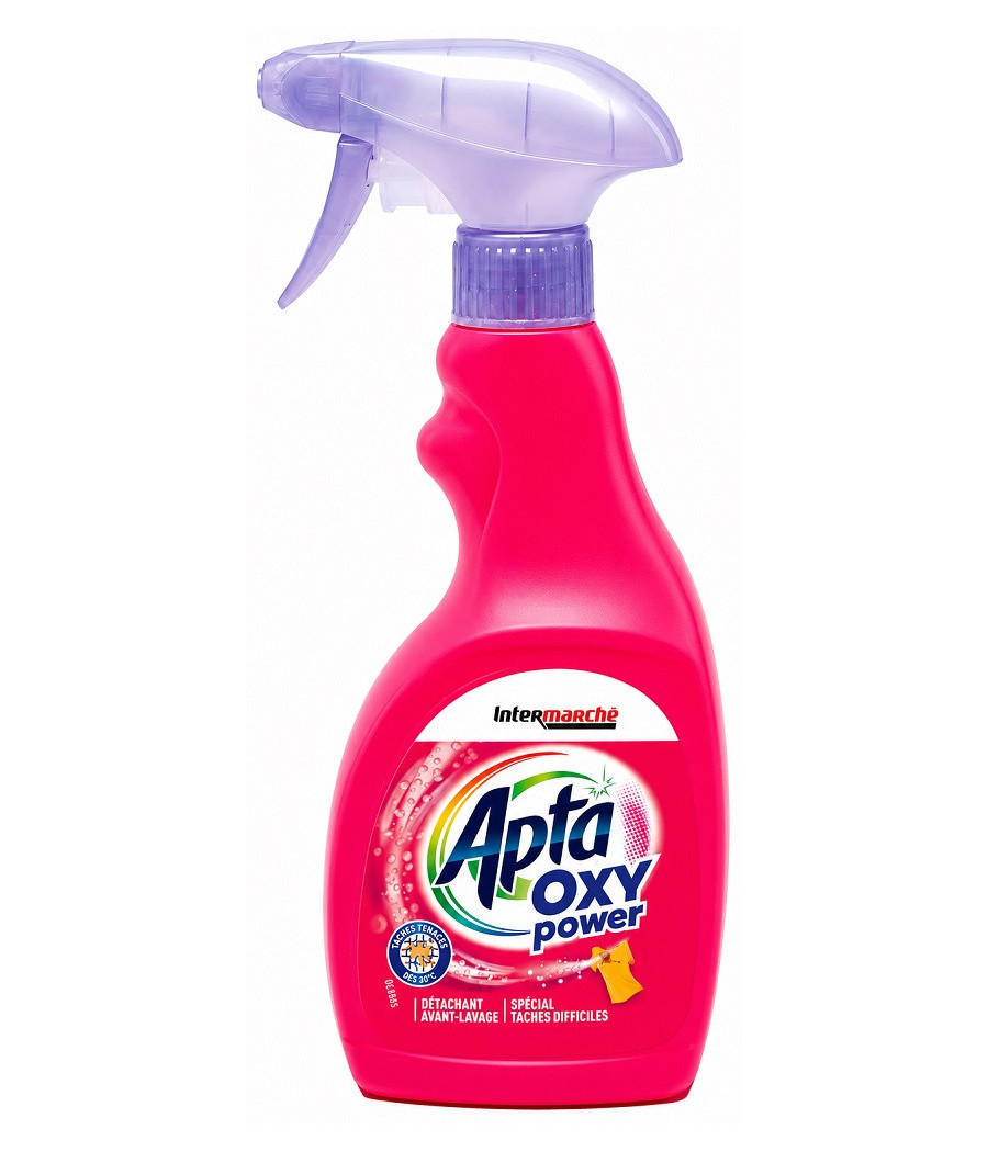 DÉTACHANT SPRAY APTA OXY POWER AVANT LAVAGE 500ML