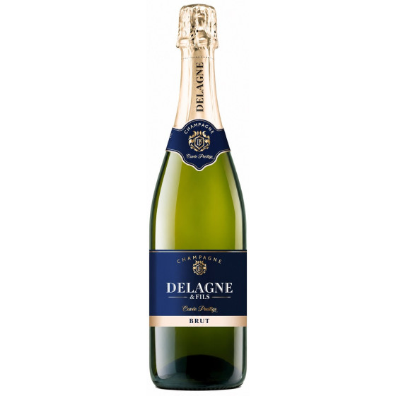 BOUTEILLE DE CHAMPAGNE  DELAGNE ET FILS CUVÉE PRÉSTIGE BRUT 75CL