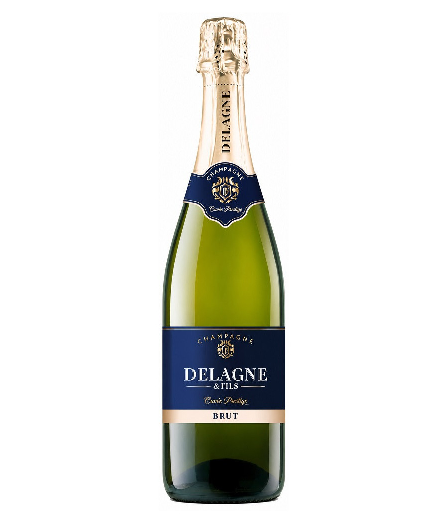 BOUTEILLE DE CHAMPAGNE  DELAGNE ET FILS CUVÉE PRÉSTIGE BRUT 75CL