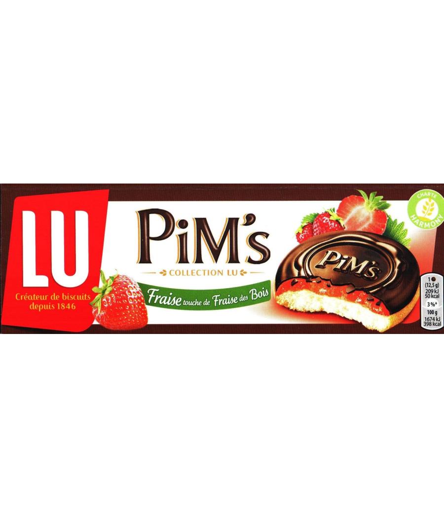 BISCUIT LU PIM'S FRAISE TOUCHE DE FRAISE DES BOIS 150G