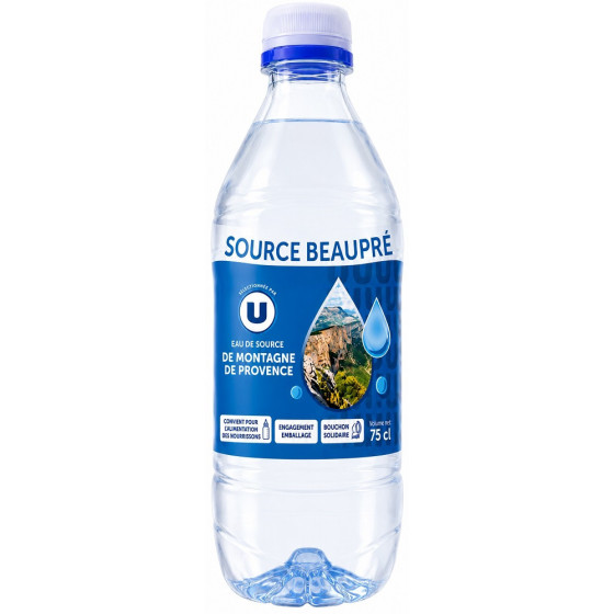 EAU DE SOURCE MONTAGNE DE PROVENCE 75CL