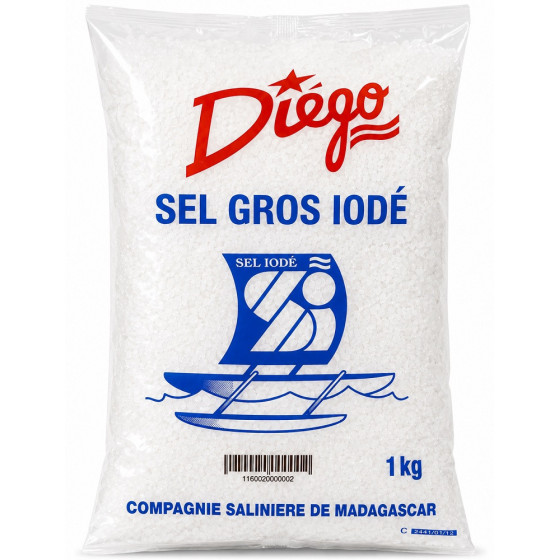 SEL DIEGO GROS IODÉ 1KG