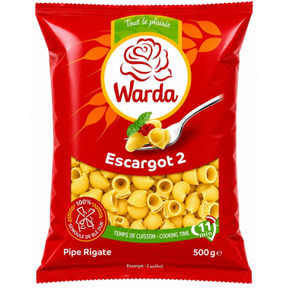PÂTES WARDA ESCARGOT 500G