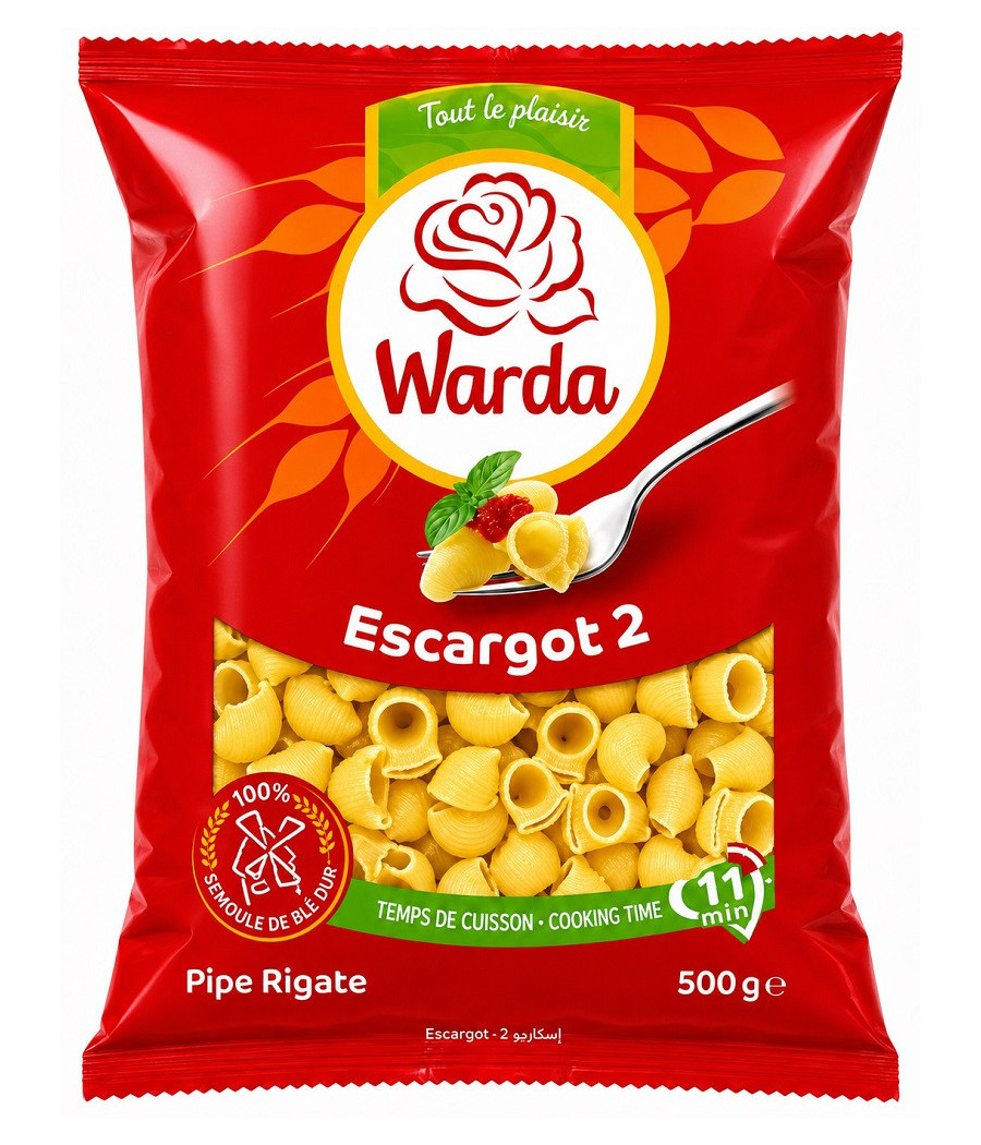 PÂTES WARDA ESCARGOT 500G
