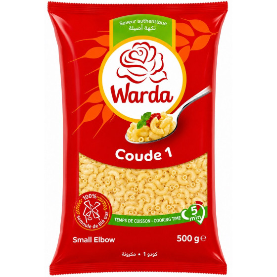 PÂTES WARDA COUDE 500G