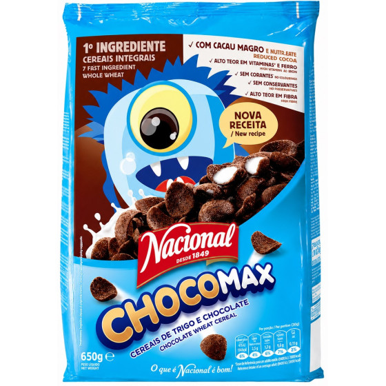 CÉRÉALES NACIONAL CHOCOMAX 650G