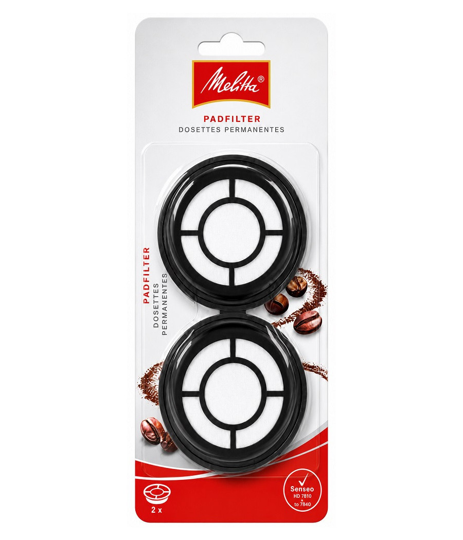 FILTRES DOSETTES MELITTA PERMANENTES SENSEO X2
