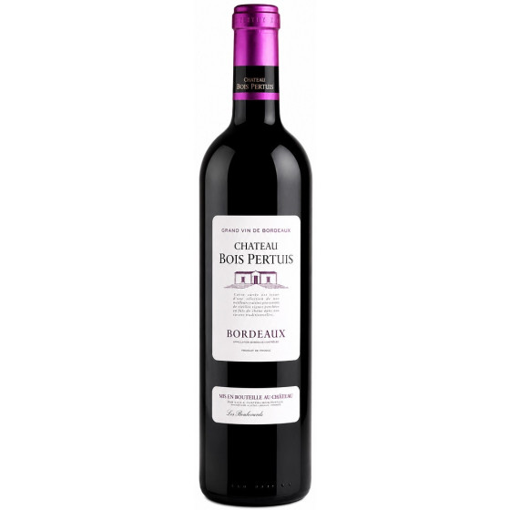 BOUTEILLE DE VIN CHÂTEAU BOIS PERTUIS BORDEAUX 75CL