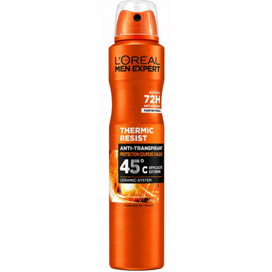 DÉODORANT SPRAY L'OREAL MEN EXPERT THERMIC RESIST 150ML