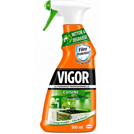NETTOYANT SPRAY VIGOR DÉGRAISSANT CUISINE 500ML