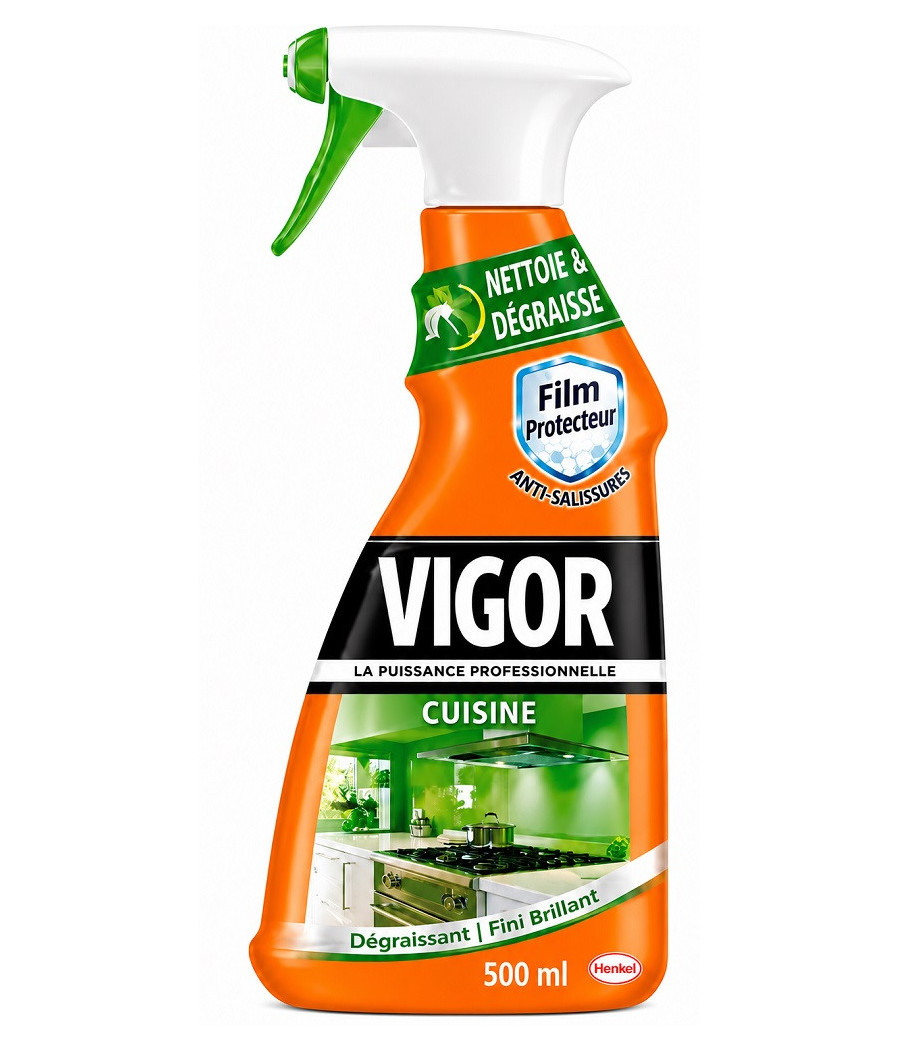 NETTOYANT SPRAY VIGOR DÉGRAISSANT CUISINE 500ML