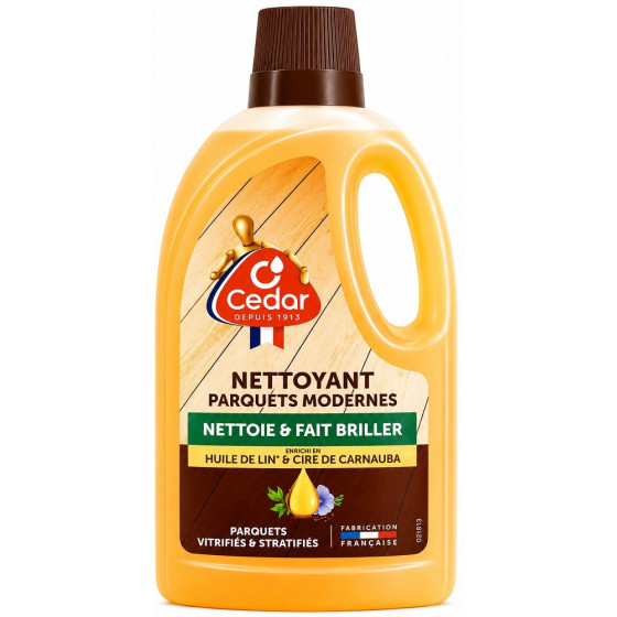 NETTOYANT PARQUET MODERNE O'CEDAR CIRE D'ABEILLE 1L