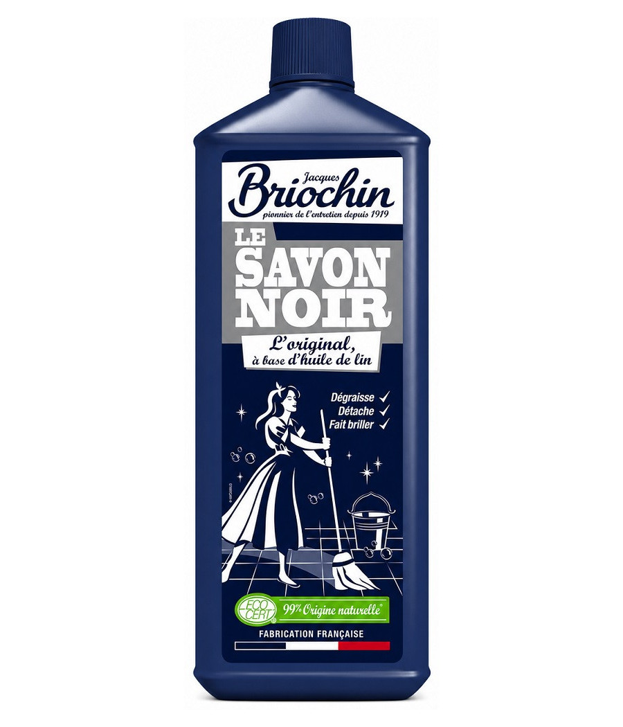NETTOYANT BRIOCHIN SAVON NOIR ET L'HUILE DE LIN 1L