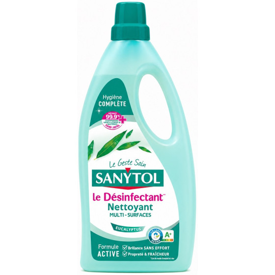 NETTOYANT SANYTOL DÉSINFECTANT SOL ET SURFACES EUCALYPTUS 1L