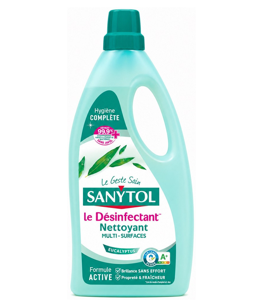 NETTOYANT SANYTOL DÉSINFECTANT SOL ET SURFACES EUCALYPTUS 1L